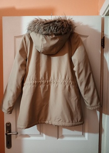 Bolero Detaylı Kürklü Kadın Mont - Görsel 7