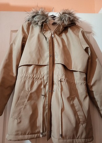 Bolero Detaylı Kürklü Kadın Mont - Görsel 11