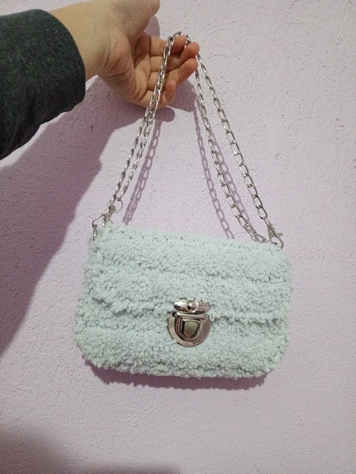 Mini Kanvas Çanta - Görsel 5