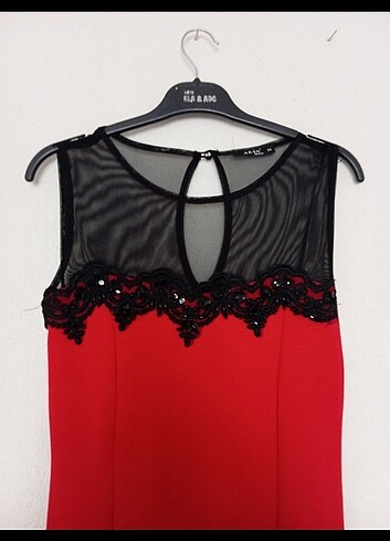 Kırmızı mükemmel bir elbise - Görsel 6