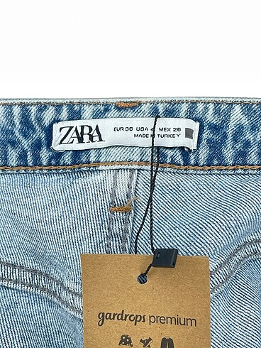 36 Beden mavi Renk Zara Jean / Kot %70 İndirimli.