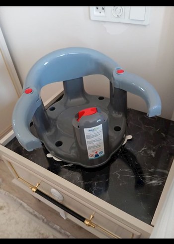 Gri Bebek Mama Sandalyesi - Görsel 2