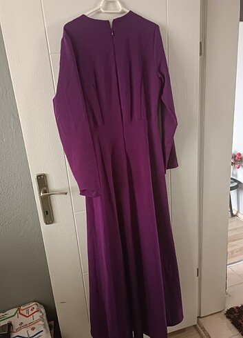 MOR UZUN ABİYE - Görsel 5