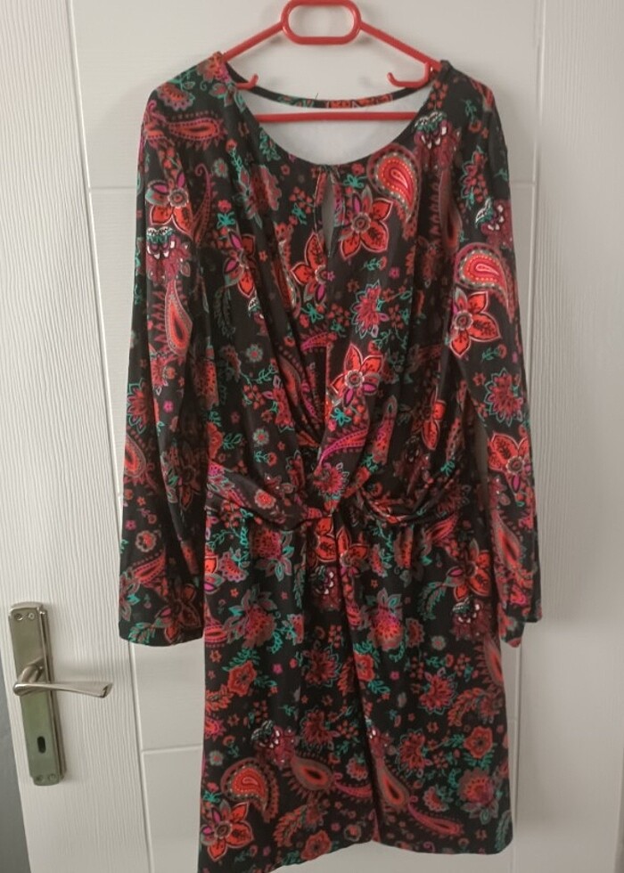 RENKLİ ABİYE ELBİSE - Görsel 3