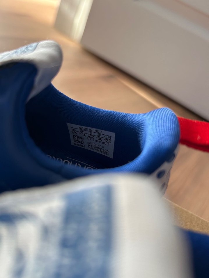 Mavi Erkek Çocuk Spor Ayakkabı Adidas - Görsel 4