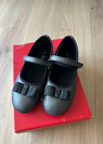 Kız Çocuk Tokalı Babet Ayakkabı - Görsel 2