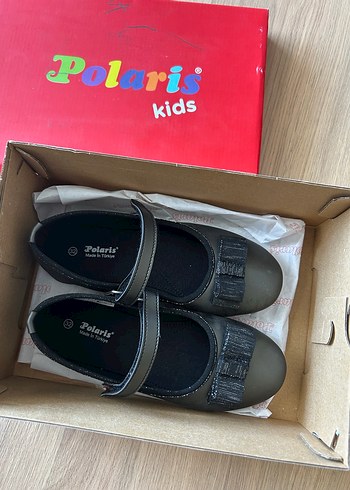 Kız Çocuk Tokalı Babet Ayakkabı - Görsel 3