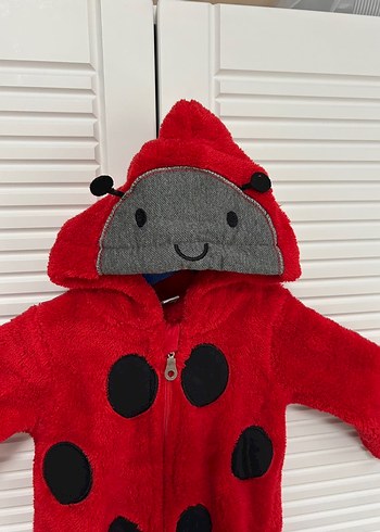 Panço uğur bocekli Bebek Tulumu - Görsel 4