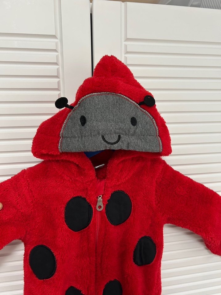 Panço uğur bocekli Bebek Tulumu - Görsel 4