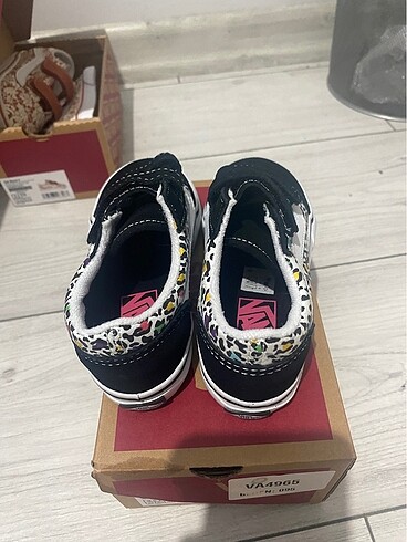26 Beden siyah Renk Vans Old Skool Çocuk Ayakkabı