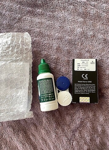 Beden Renk 3 aylık mavi lens