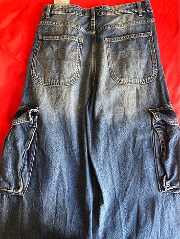 bershka kargo pantolon - Görsel 2