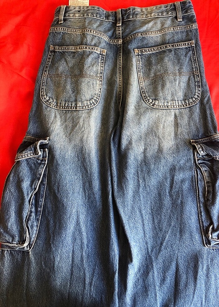 bershka kargo pantolon - Görsel 2