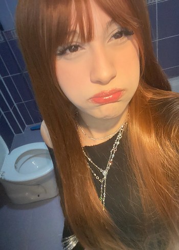 karamel rengi kahkullu peruk - Görsel 5