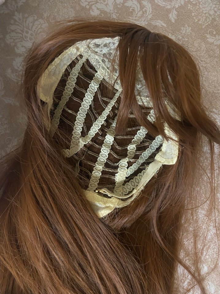 karamel rengi kahkullu peruk - Görsel 2