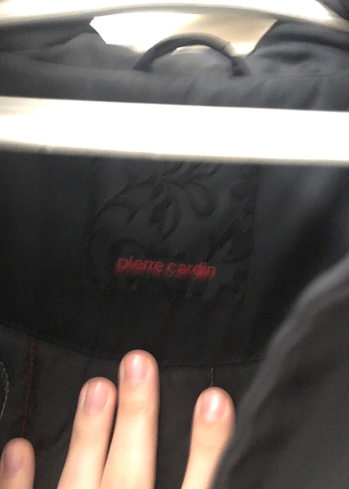 Pierre Cardin Siyah Mont - Görsel 3