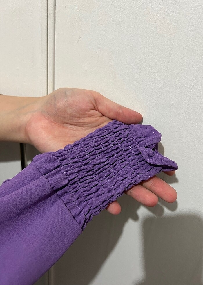 kemerli tesettür elbise - Görsel 3