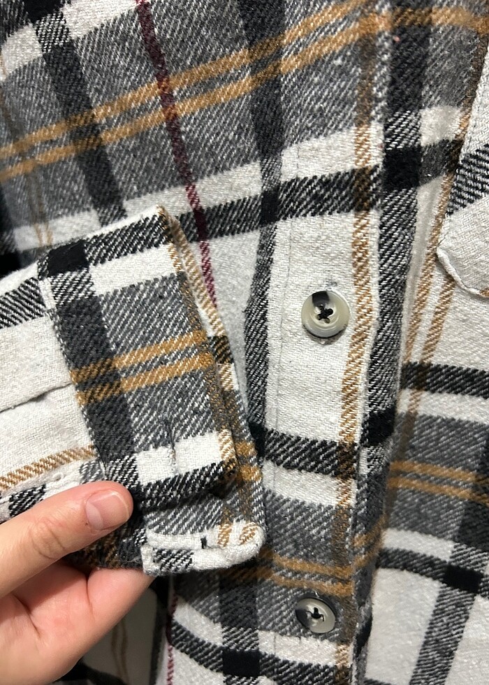 kazak oduncu ceket - Görsel 4