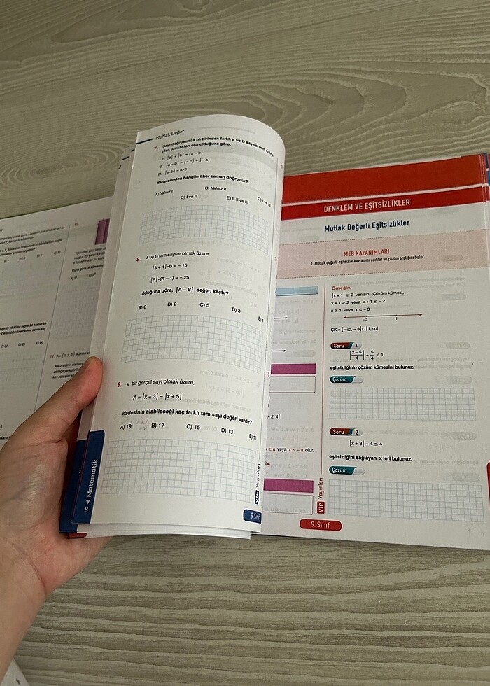 9. Sınıf Matematik Konu Anlatımlı Fasiküller - Görsel 2