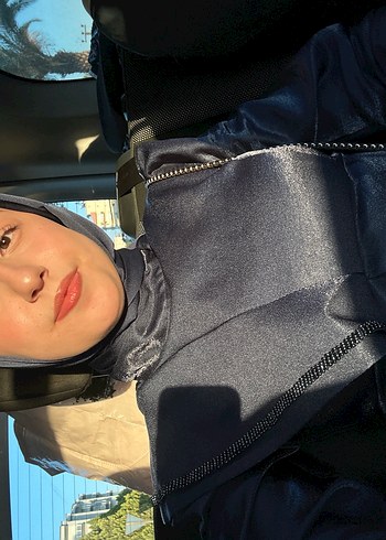 Lacivert Tesettür Abiye/Mezuniyet Elbisesi - Görsel 5