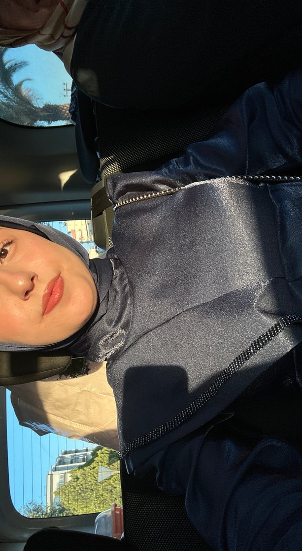 Lacivert Tesettür Abiye/Mezuniyet Elbisesi - Görsel 5