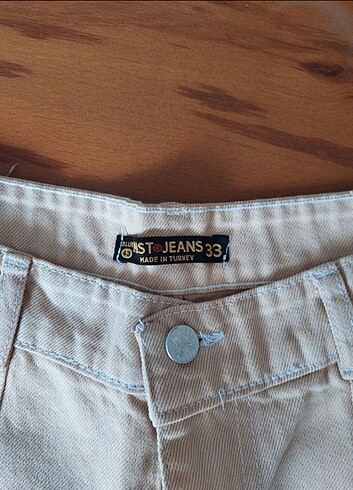 33 Beden Berska zara canvas kargo pantolon keten