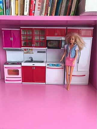 Barbie Mutfak Seti