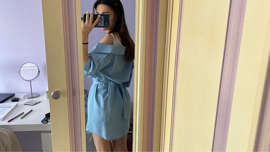 xs Beden Bershka elbise