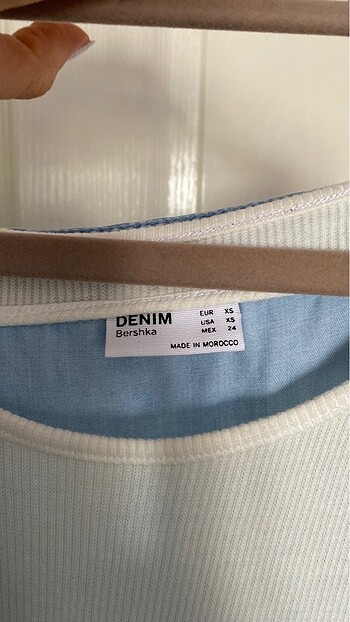 xs Beden mavi Renk Bershka elbise