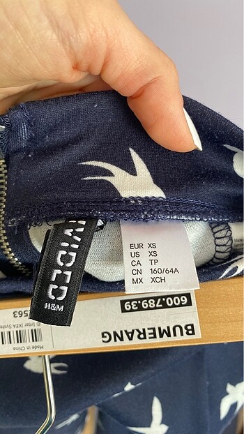 xs Beden H&M etek