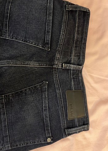 Erkek Lacivert Denim Pantolon - Görsel 4