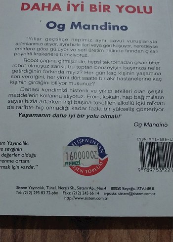 Yaşamanın Daha İyi Bir Yolu - Og Mandino
