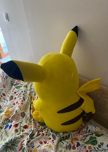 Sarı Renkli Peluş Oyuncak Pikachu - Görsel 2