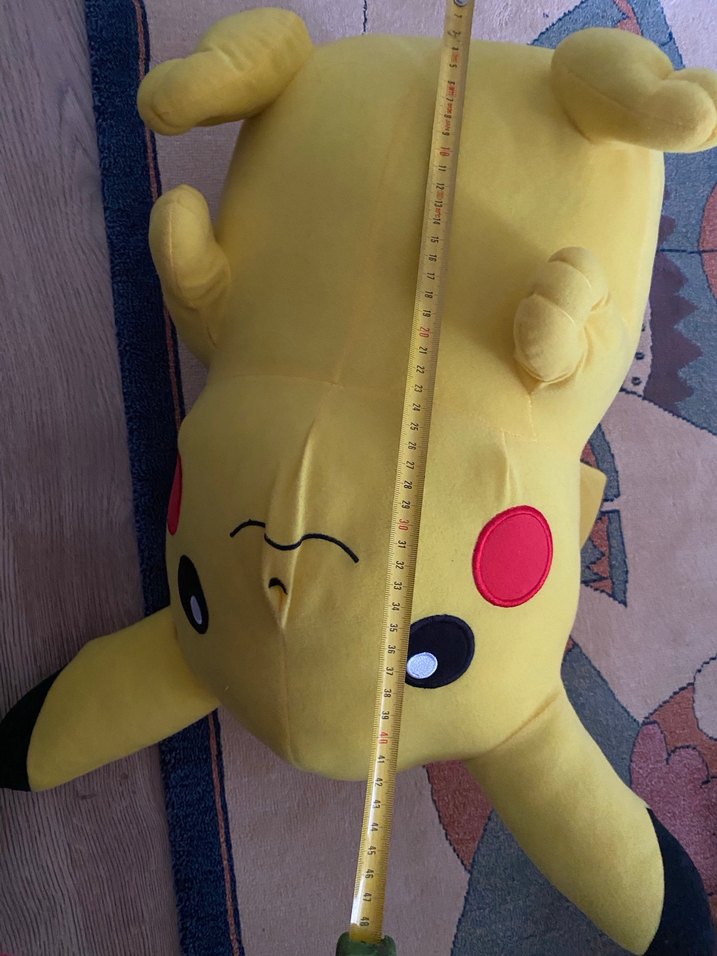 Sarı Renkli Peluş Oyuncak Pikachu - Görsel 5