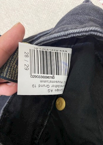 Siyah Cindy Jean Fit Kadın Kot Pantolon - Görsel 3