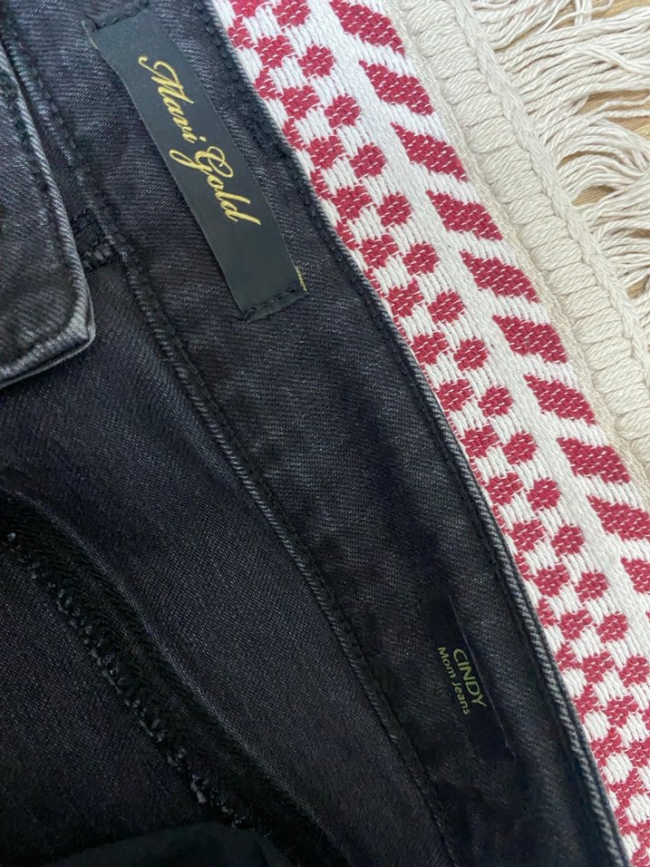 Siyah Cindy Jean Fit Kadın Kot Pantolon - Görsel 4