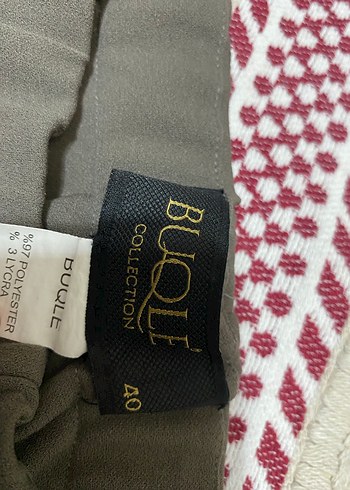 Gri Rahat Kesim Kadın Pantolon - Görsel 2