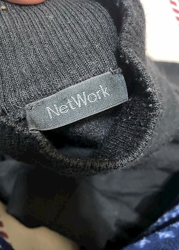 Siyah Balıkçı Yaka Kazak - Görsel 2