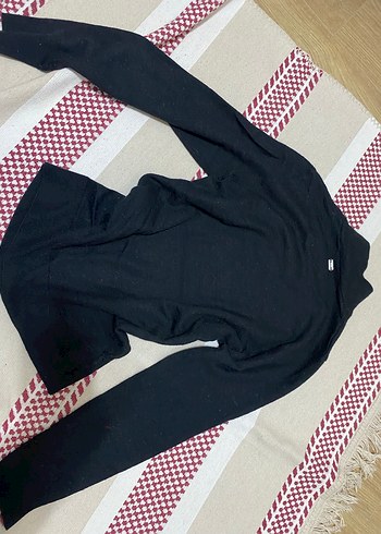 Siyah Balıkçı Yaka Kazak - Görsel 4