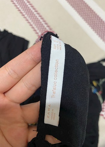 Nakışlı, Uzun Kollu Bohem Bluz - Görsel 4