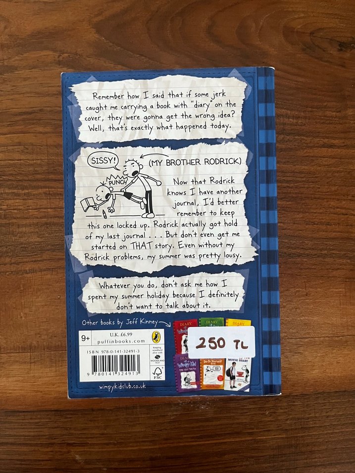İNGİLİZCE KİTAPTIR Diary of a Wimpy Kid: Rodrick Rules Kitabı - Görsel 2