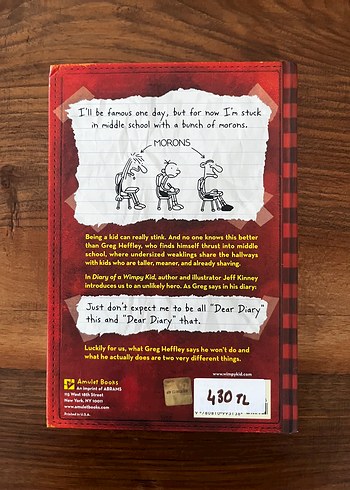 İNGİLİZCE KİTAPTIR Diary of a Wimpy Kid - Jeff Kinney - Görsel 2