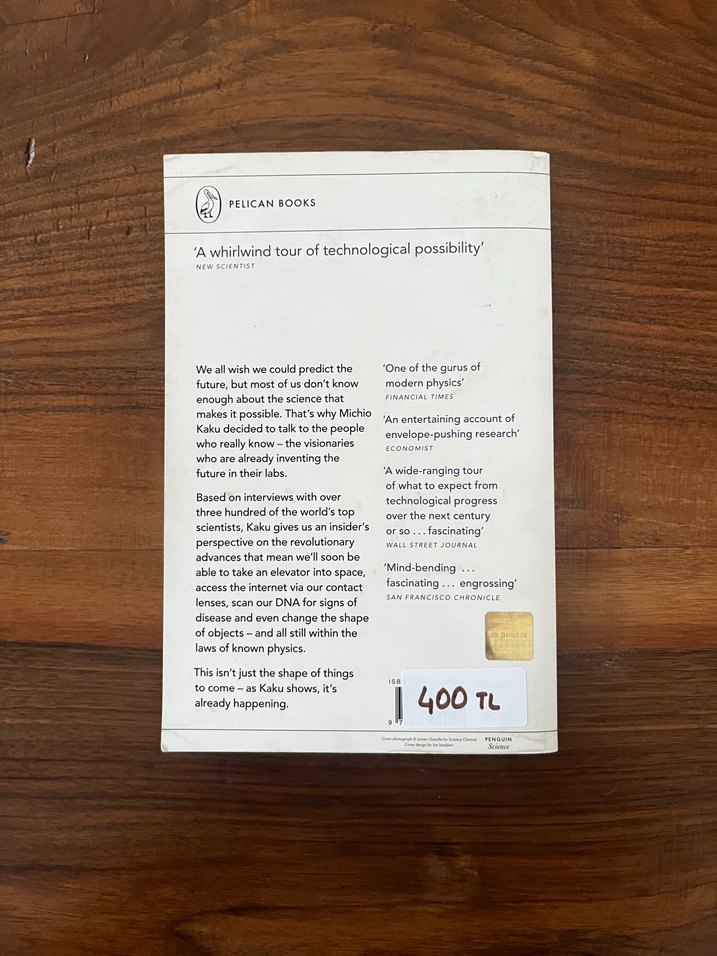 İNGİLİZCE KİTAPTIR Michio Kaku - Geleceğin Fiziği Kitabı - Görsel 2