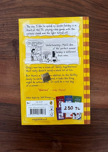 İNGİLİZCE KİTAPTIR Diary of a Wimpy Kid: Dog Days Kitap - Görsel 2