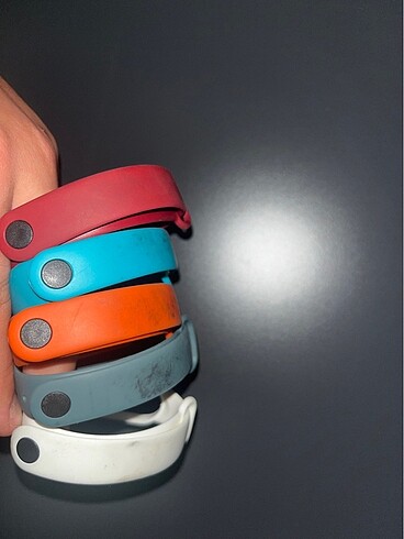 Xiaomi Mi band 5 mavi kordon - Görsel 3