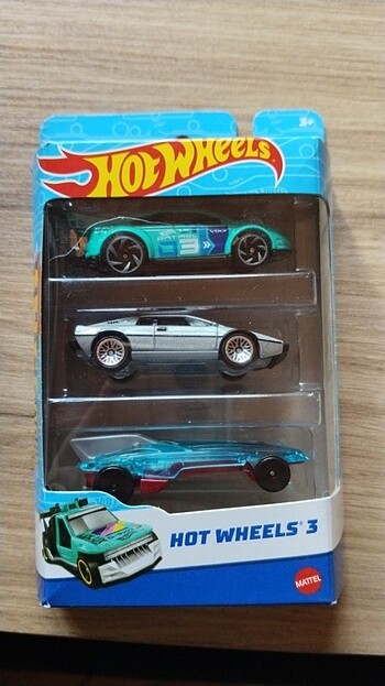 Hot Wheels 3'lü Araba Seti 3+ Yaş Renkli