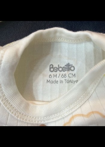 Sarı Bebek Uzun Kollu Pamuklu Kıyafet Seti - Görsel 3