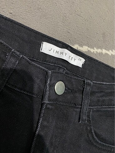 Jimmy Key Kadın siyah jean