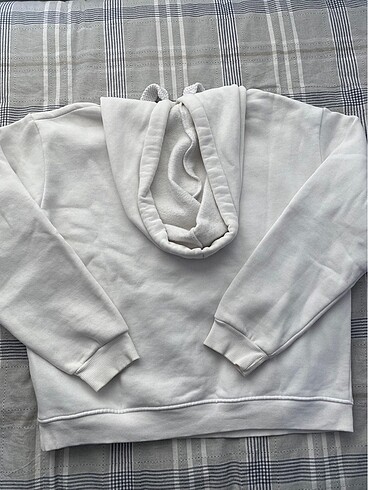 xs Beden beyaz Renk Mavi Kadın Sweatshirt