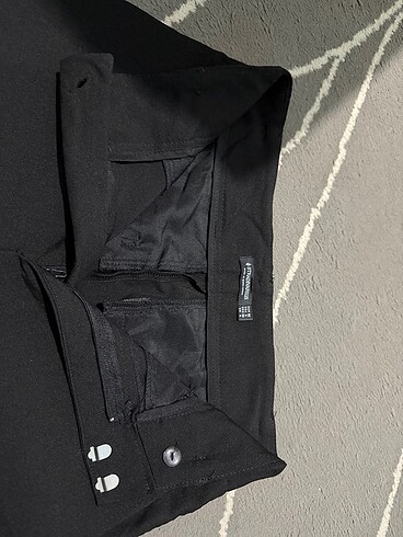 Stradivarius Stradivarius Siyah Kumaş Pantolon